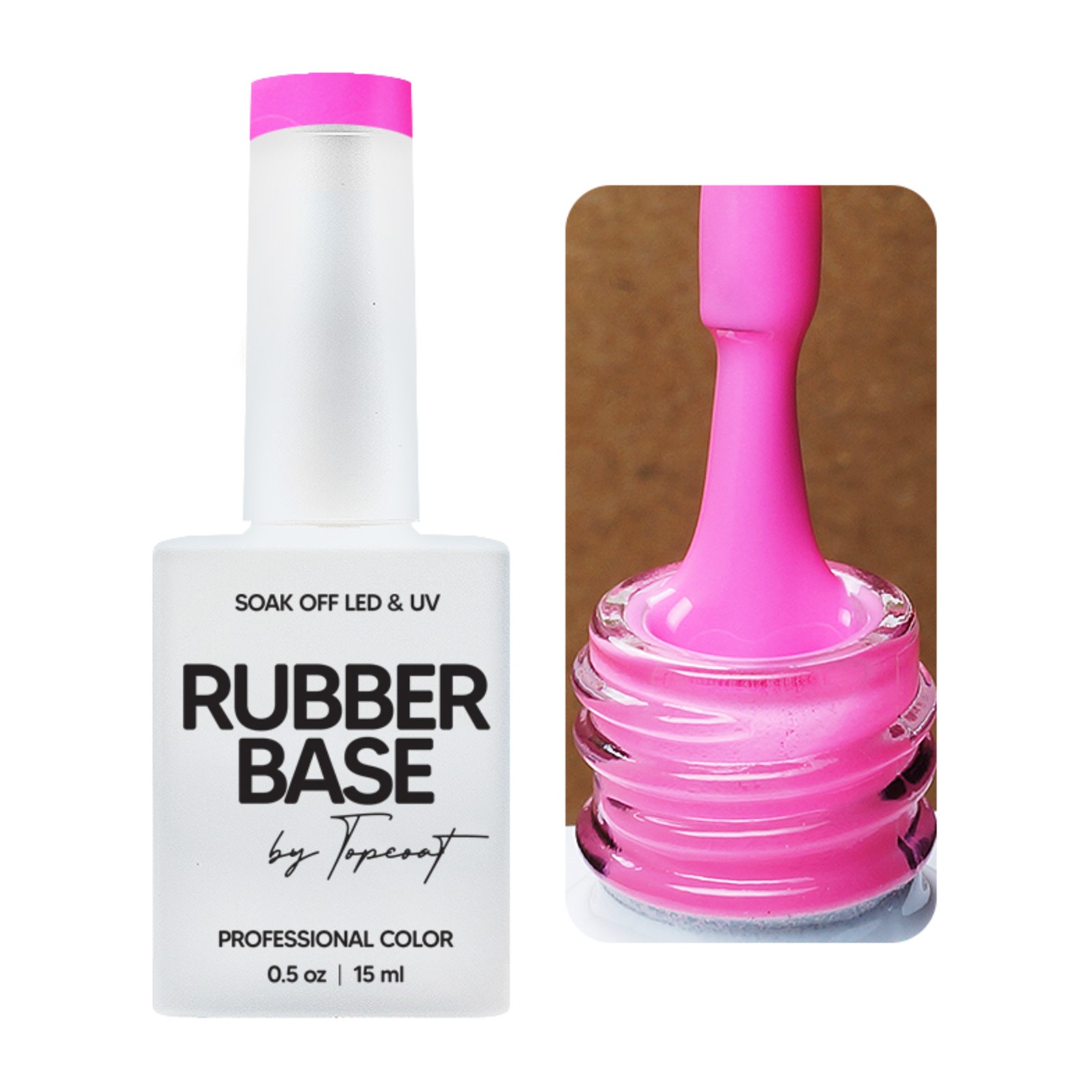 Overjakke -  Gummi base -  Barbie samling -  Hindbær Pink -  15 ml